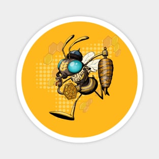 Bee Fighter Magnet